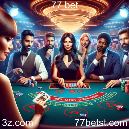 Descubra a Categoria de Jogos Ao Vivo na 77 Bet