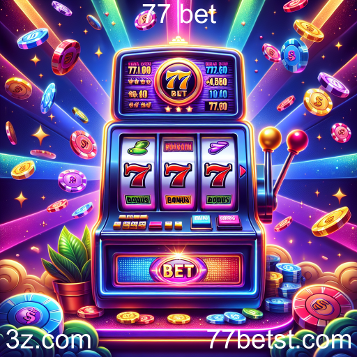 Caça-Níqueis na 77 Bet: A Emoção à Um Giro de Distância